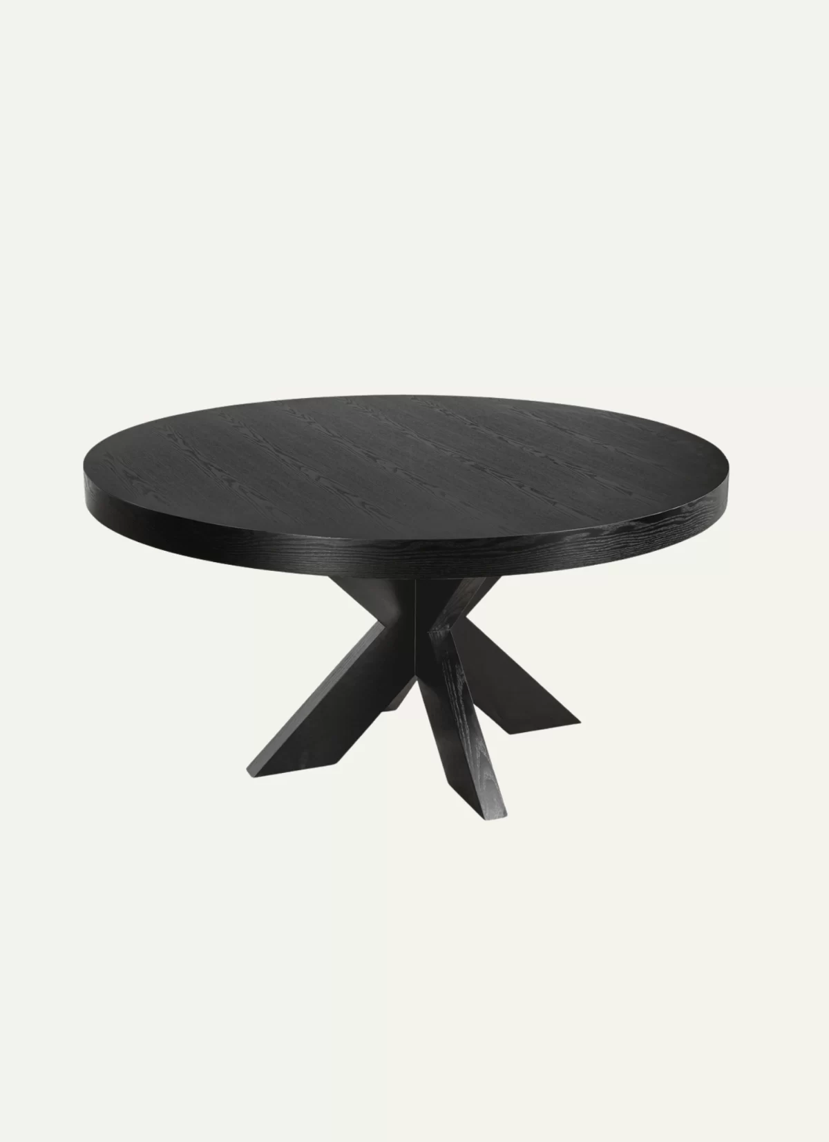 Famora Zwart Eiken Eettafel – MK 10 - Afbeelding 1