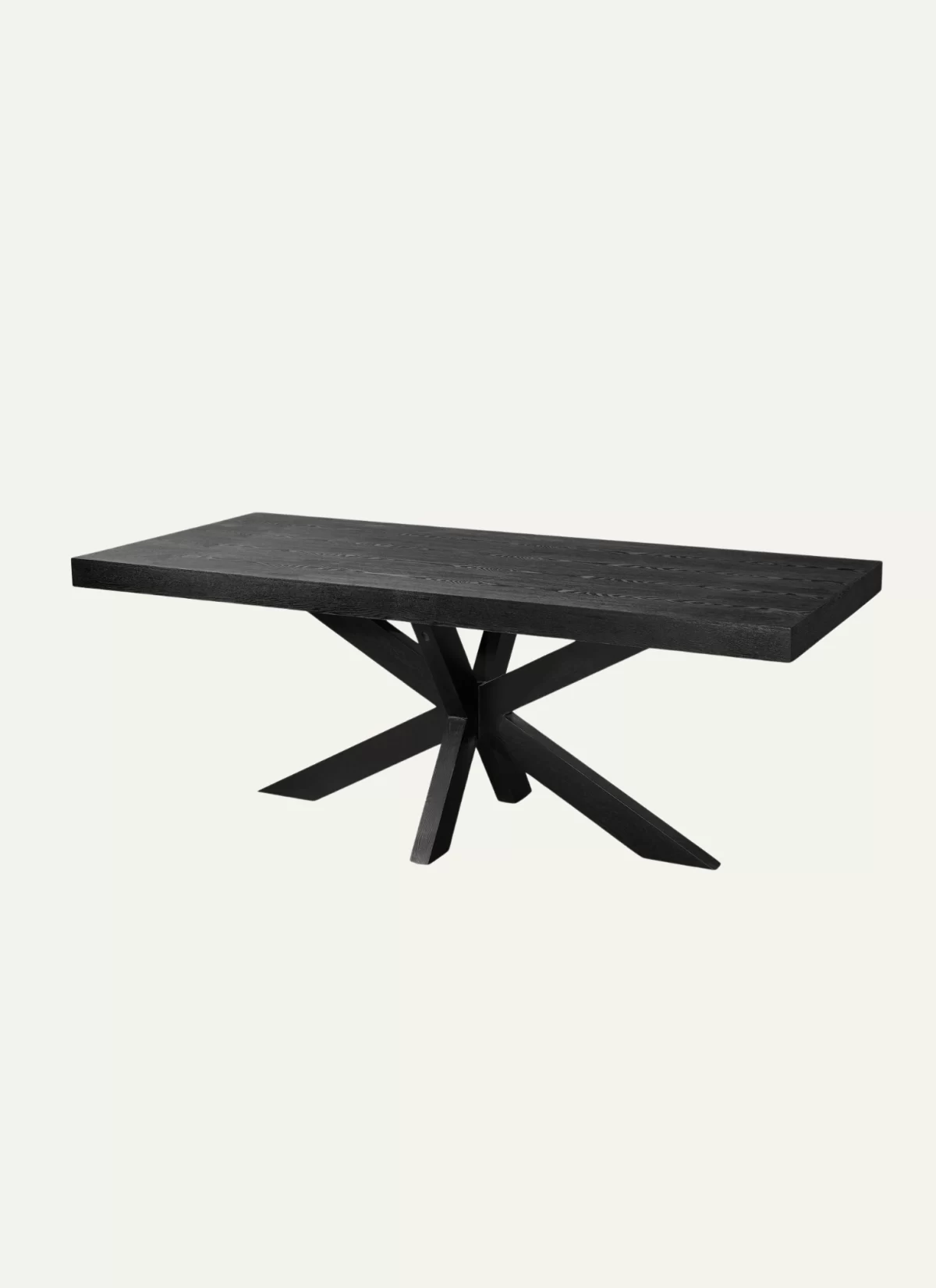 Noirex Zwart Eiken Eettafel – MK 16 - Afbeelding 1