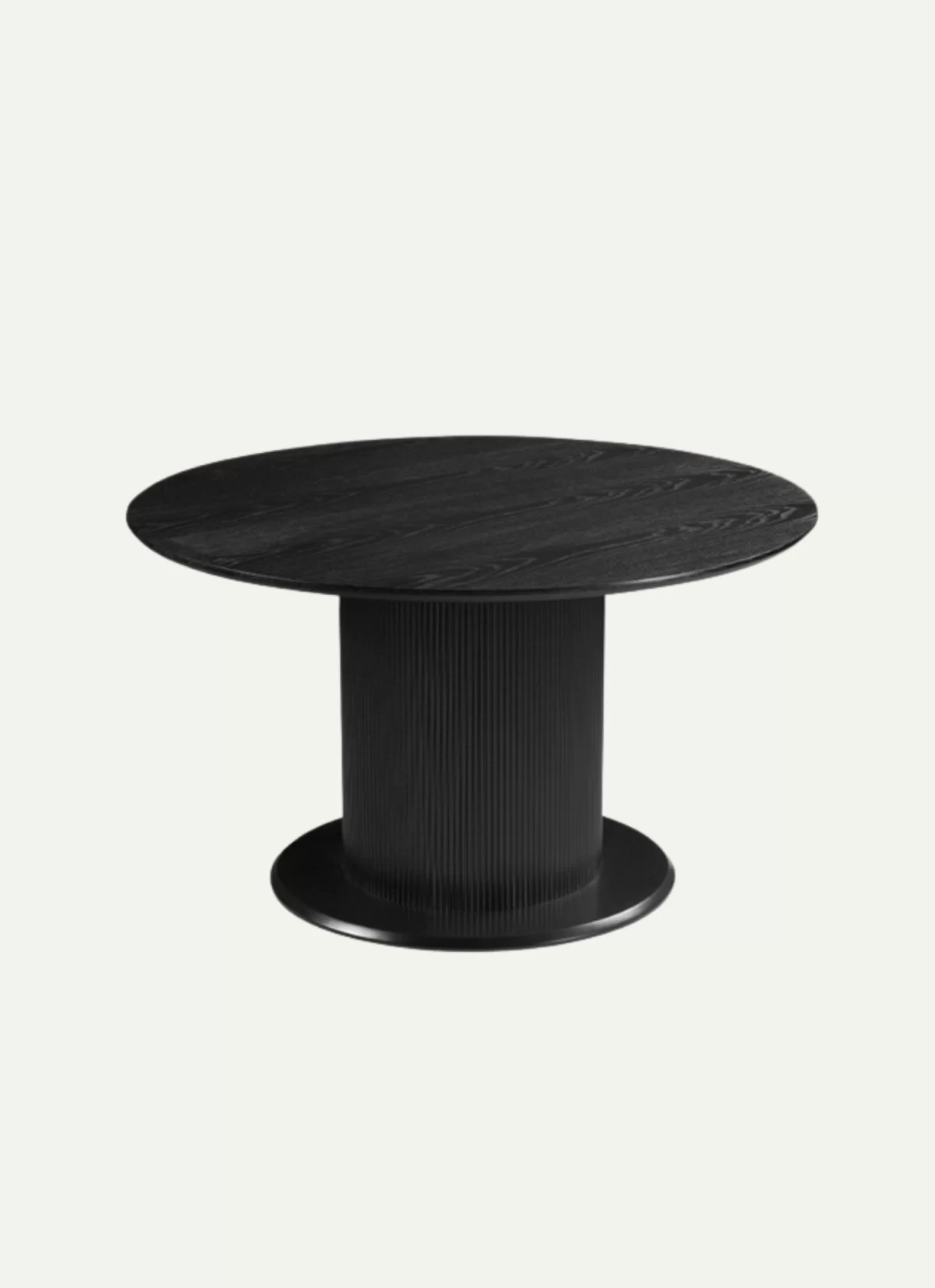 Ravena Zwart Eikenhouten Eettafel – MK 19 - Afbeelding 1