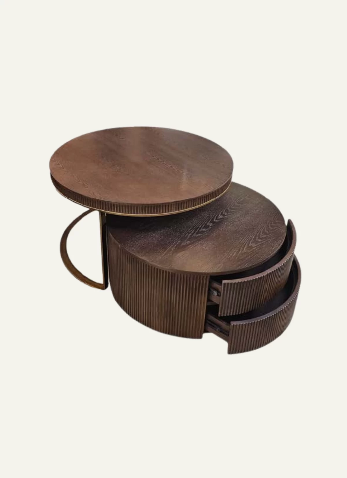 Bohem Revolva Salontafel met Laden – MK 21 - Afbeelding 1