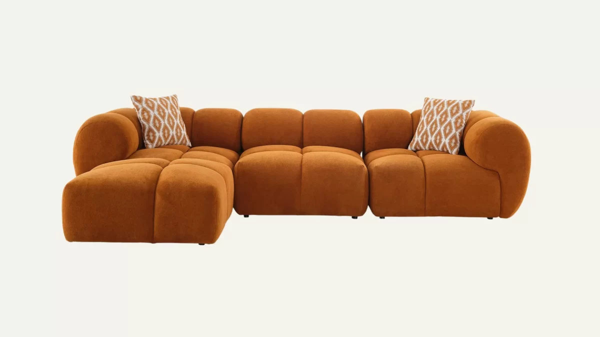 Cubiq Sofa – Oranje - Afbeelding 1