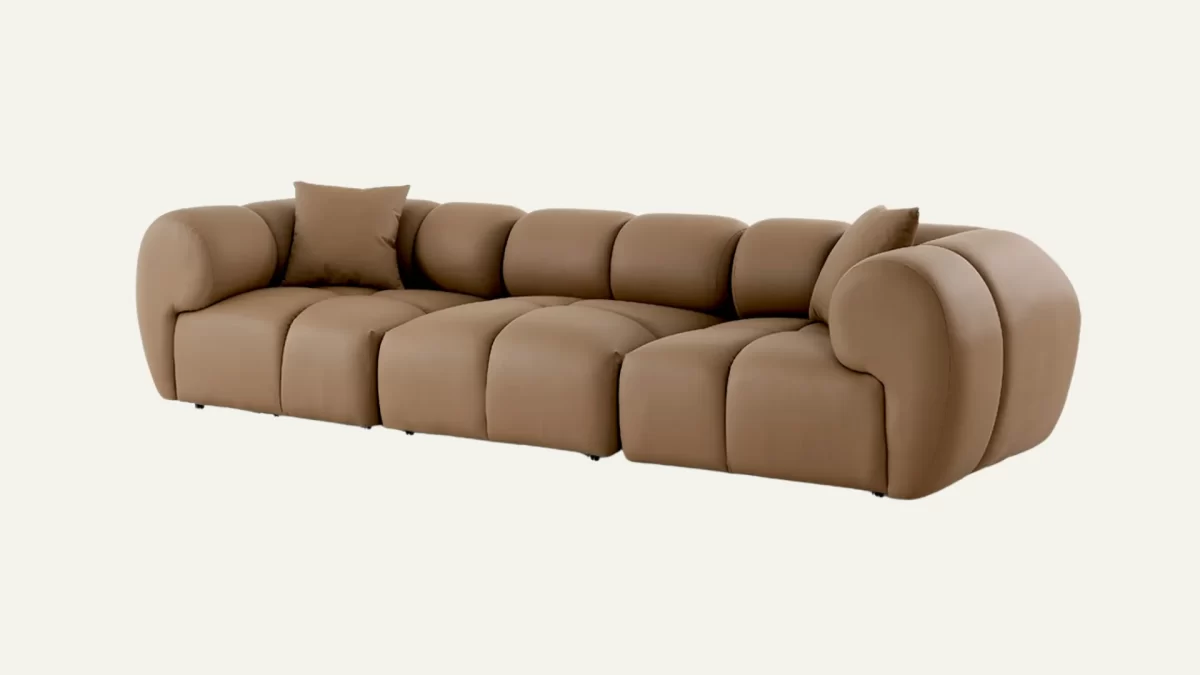 Cubiq Sofa – Mat Taupe - Afbeelding 3