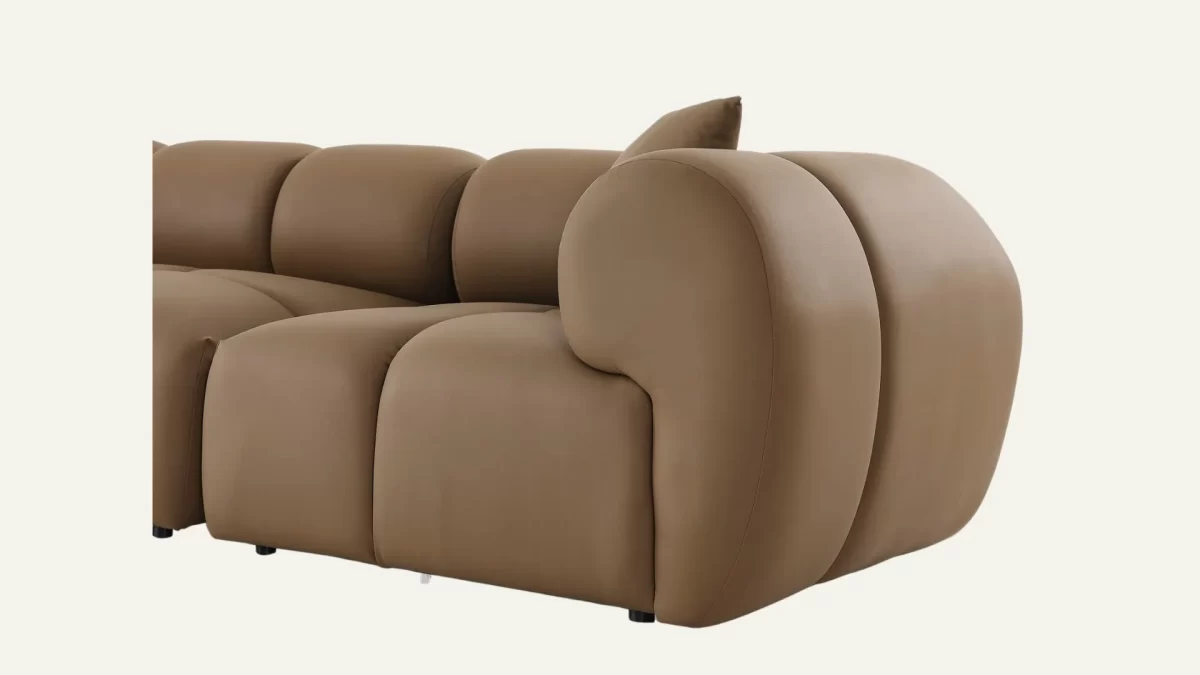 Cubiq Sofa – Mat Taupe - Afbeelding 4