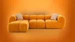 Cubiq Sofa – Mosterdgeel - Afbeelding 2