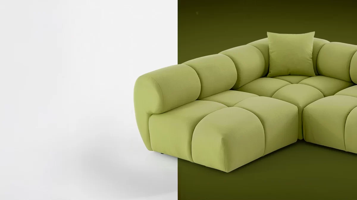 Cubiq Sofa – Pistachegroen - Afbeelding 2