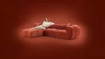 Cubiq Sofa – Terracotta - Afbeelding 2