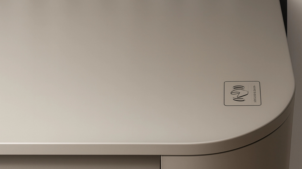 Moderne Japandi Taupe Wand TV Meubel - Afbeelding 3