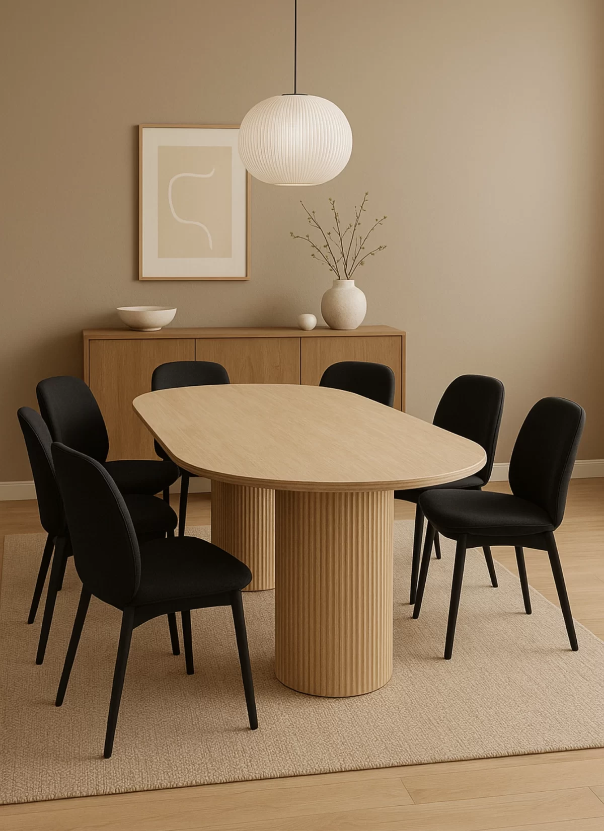 Lumea Travertin Eettafel - DT 1688 - Afbeelding 5