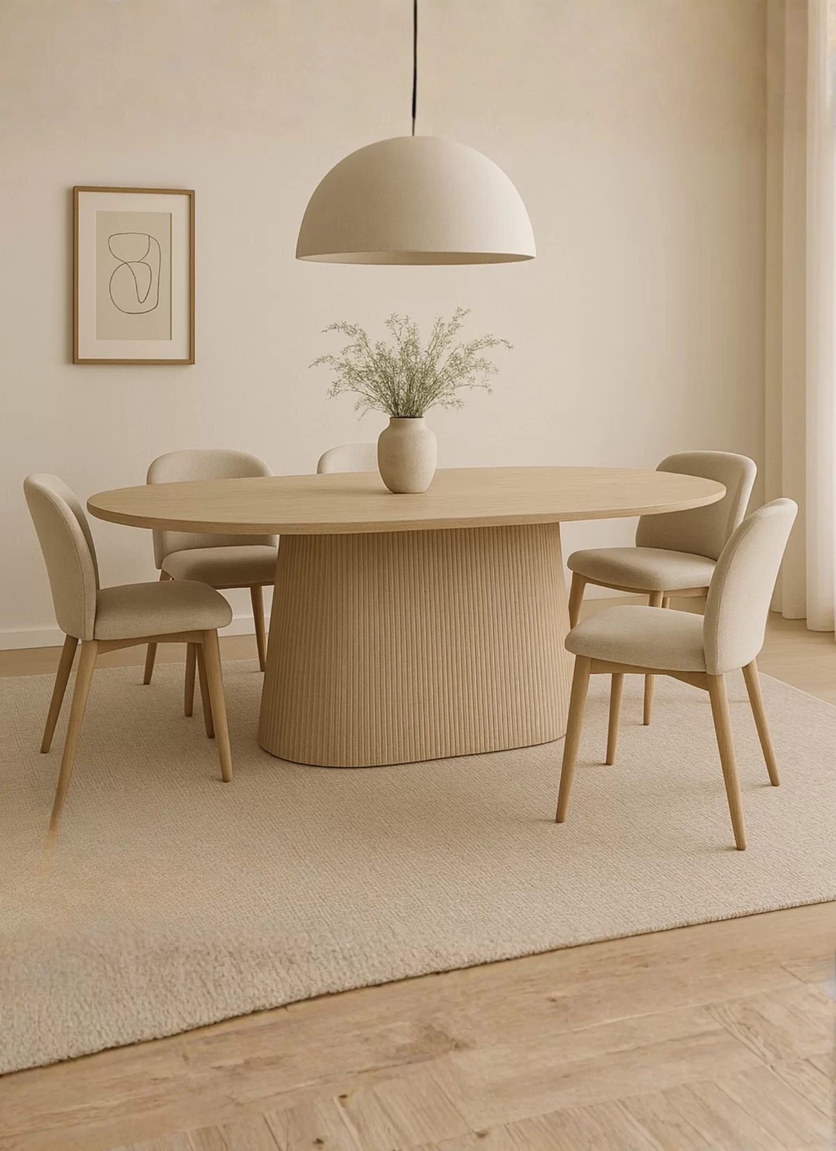 Terralis Travertin Eettafel - DT 1786 - Afbeelding 3