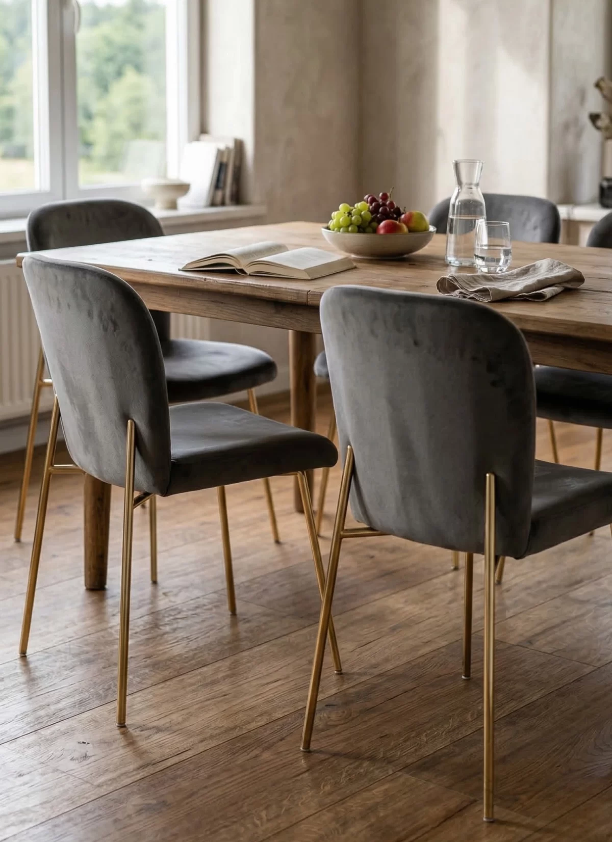 Emily Grijze Stoel - Afbeelding 2