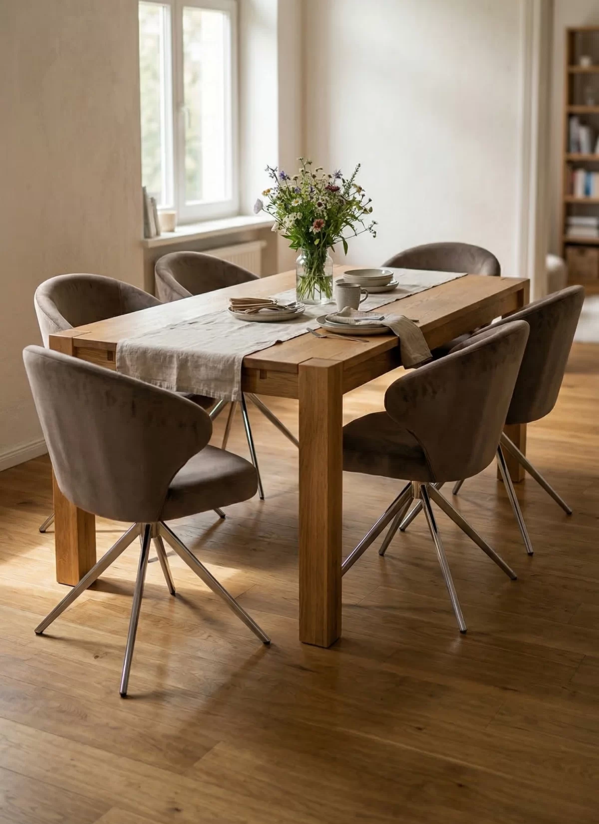 Mango Vison Stoel - Zilveren Poten - Afbeelding 2